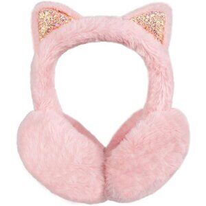 Cute Animal Earmuffs Winter Warm Outdoor Ear Covers Headband Fur